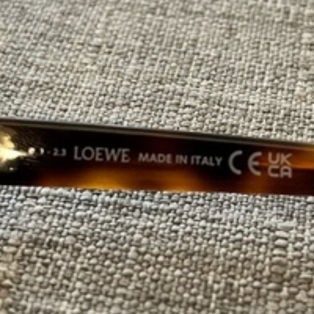 Loewe Square Geometric Tortoiseshell Oversized Glasses Frames - new without box! - Picture 9 of 10